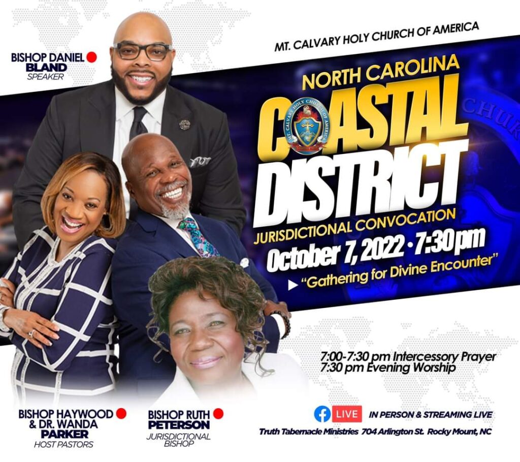 MCHCA NC Coastal District Holy Convocation 2022 - Truth Tabernacle MCHCA NC Coastal District Holy Convocation 2022 - Truth Tabernacle